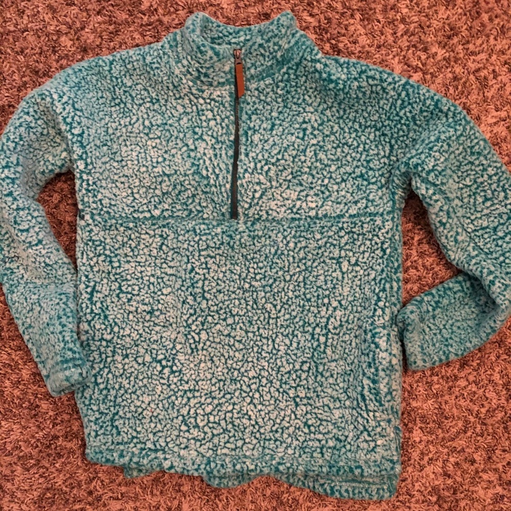 Quarter Zip Sherpa Jacket